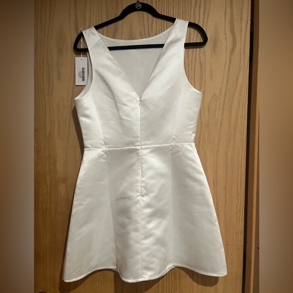 Reformation Zenni mini dress in White - Picture 4 of 5
